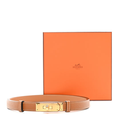 Hermes Epsom Kelly Belt Gold 5 of 5