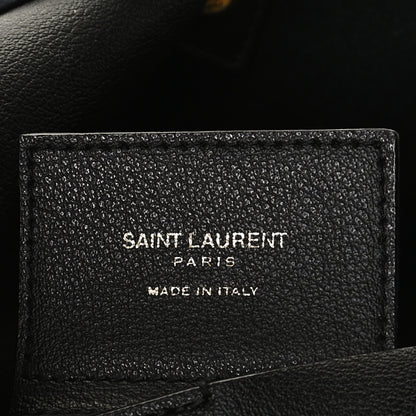 Saint Laurent Calfskin Toy Shopping Tote Black 6 of 15