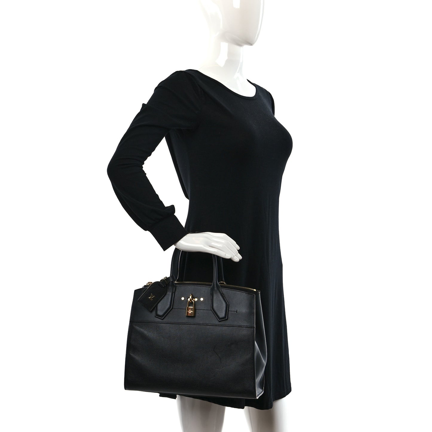 Calfskin City Steamer MM Black