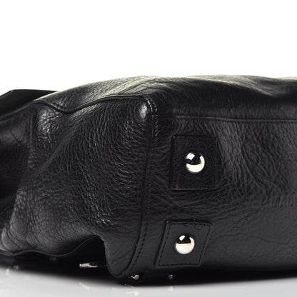 Mulberry Natural Leather Mini Cara Delevingne Convertible Satchel Black 8 of 10