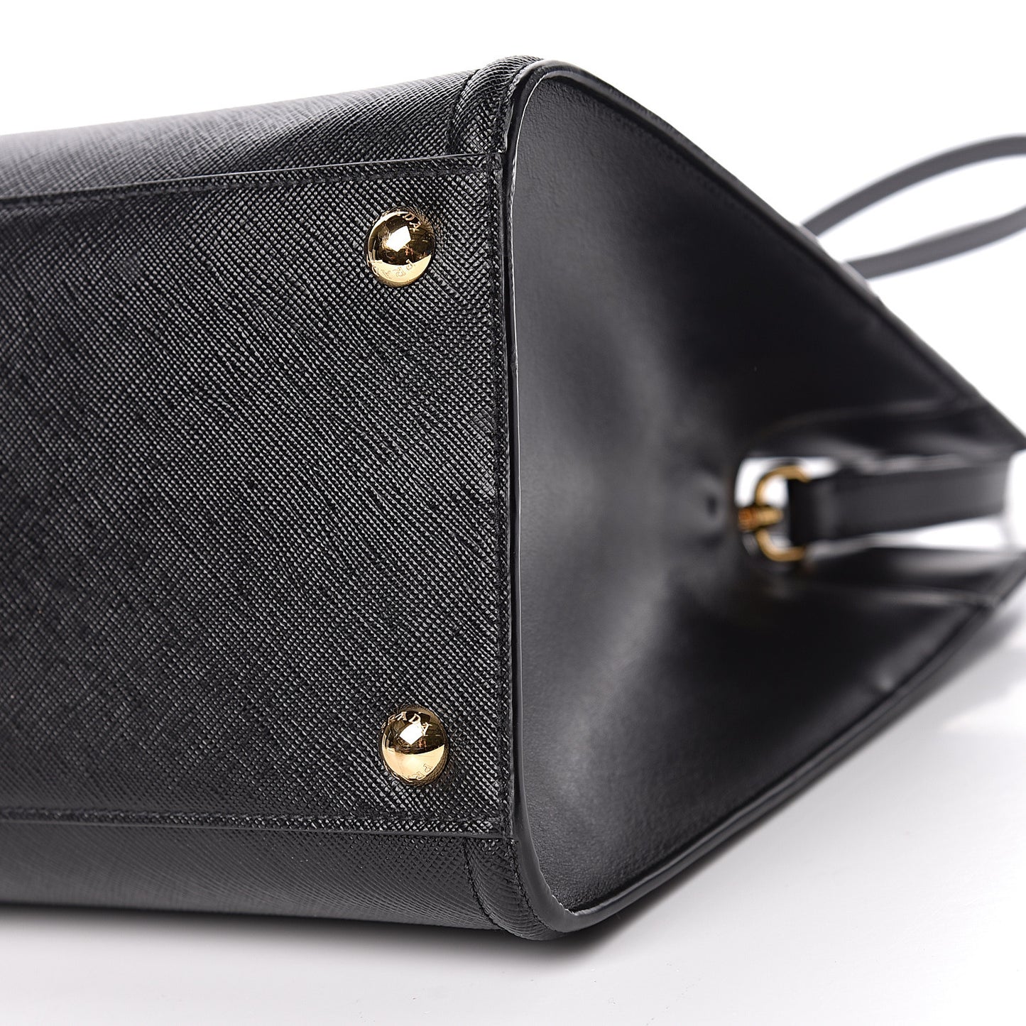 Saffiano Soft Calfskin Tote Black