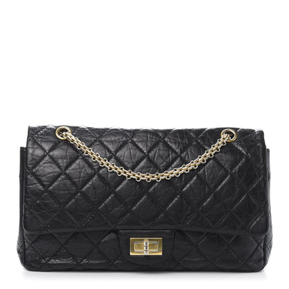 Chanel Aged Calfskin Quilted 2.55 Reissue 227 Flap Black 1 of 11