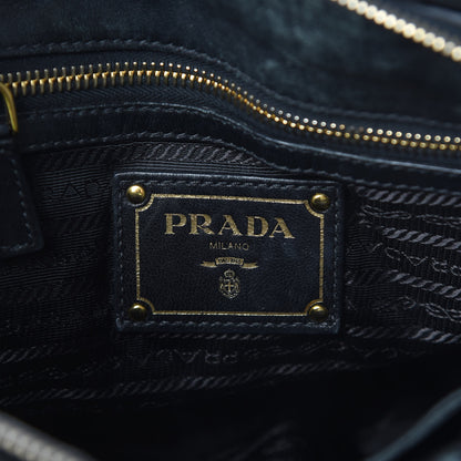 Prada Tessuto Nylon Gaufre Tote Black 6 of 16