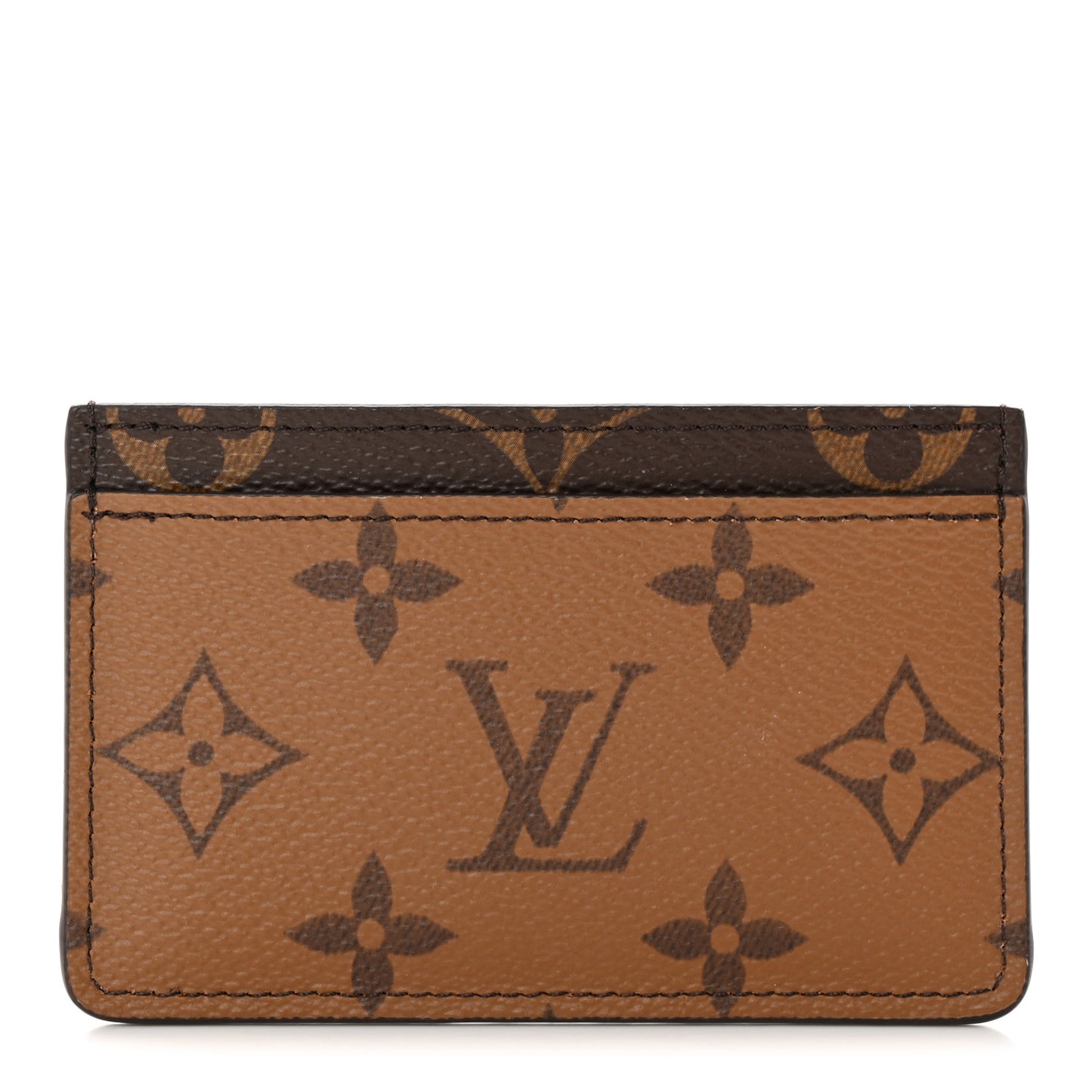 Reverse Monogram Card Holder