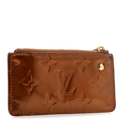 Louis Vuitton Vernis Key Pochette Bronze 3 of 8