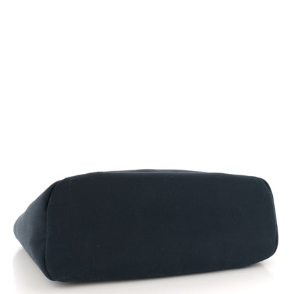 Hermes Toile Sac De Pansage Groom Bleu Navy Feu 5 of 13