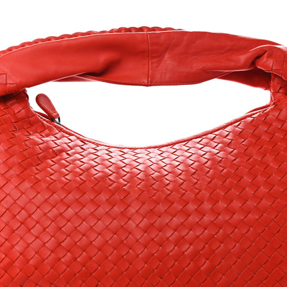 Bottega Veneta Nappa Intrecciato Large Belly Veneta Hobo Corniola 9 of 11