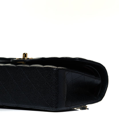 Chanel Caviar Quilted Small Double Flap Black 9 of 9