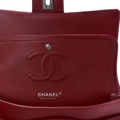 Chanel Lambskin Quilted Medium Double Flap Red 7 of 11