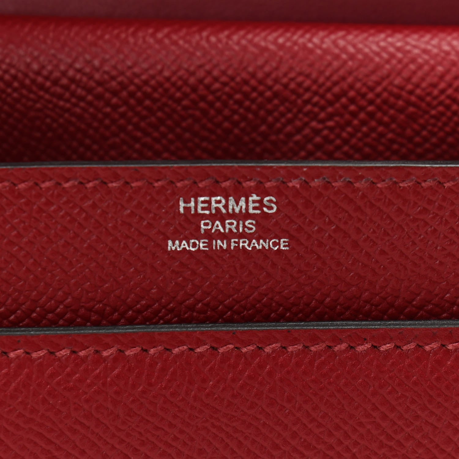 Hermes Epsom Verrou 21 Rouge Grenat 6 of 9