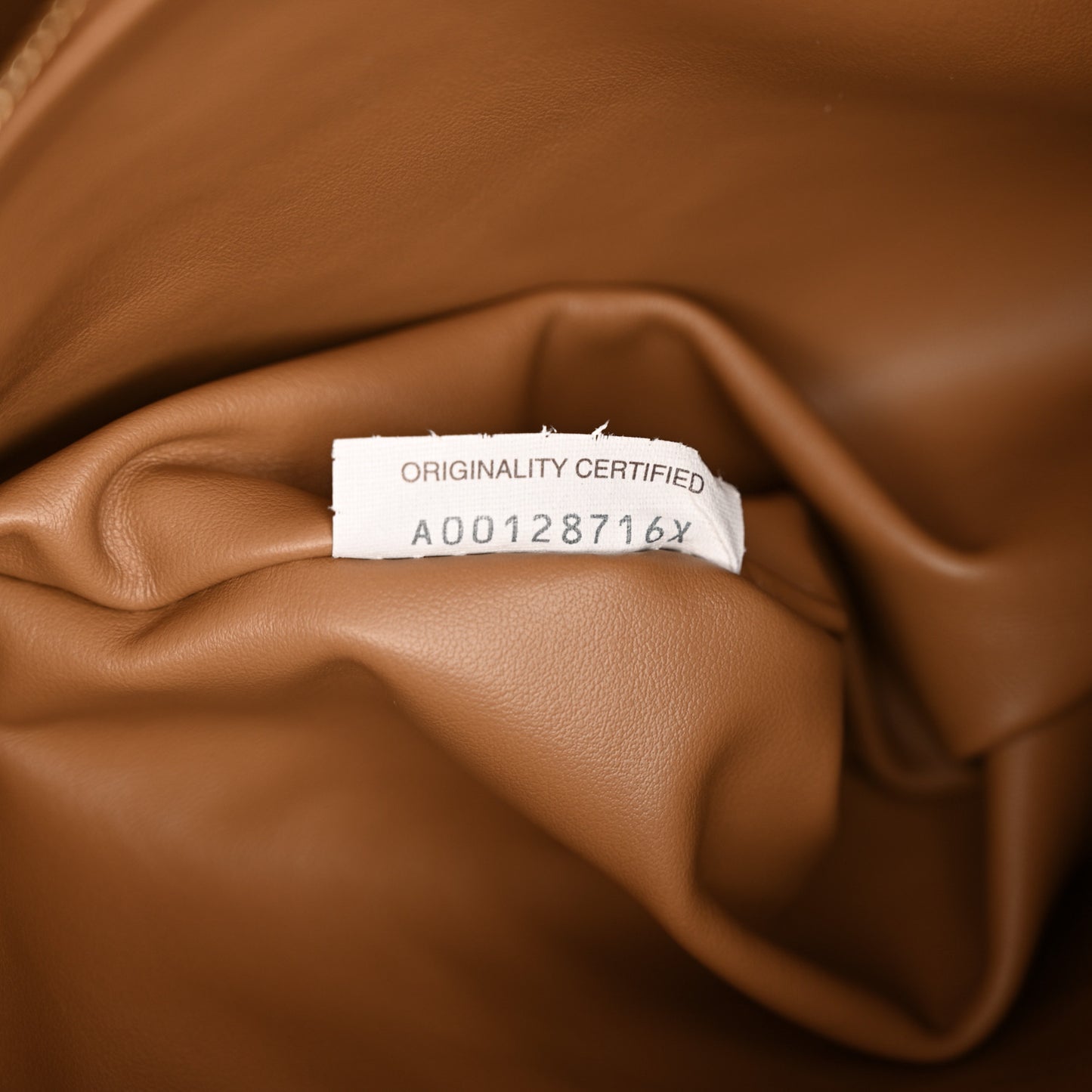 Nappa Intrecciato Small Jodie Caramel
