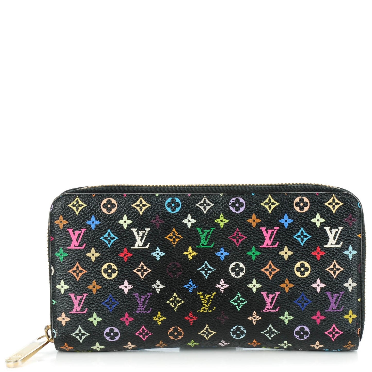 Monogram Multicolor Zippy Wallet Black Grenade