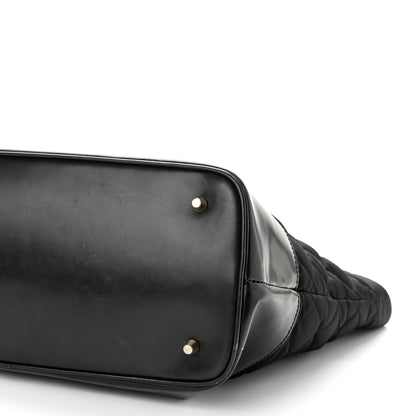 Burberry Nylon Quilted Grange Tote Black 9 of 12