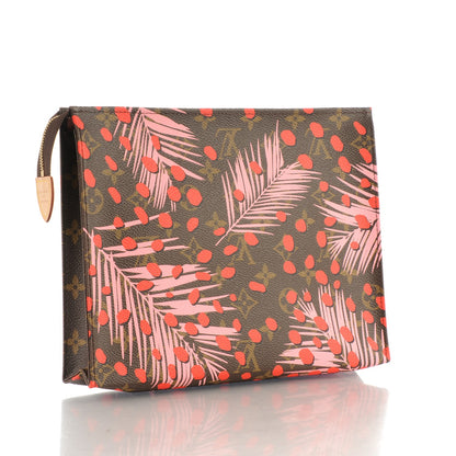 Louis Vuitton Monogram Jungle Dots Toiletry Pouch 26 Sugar Pink Poppy 3 of 7