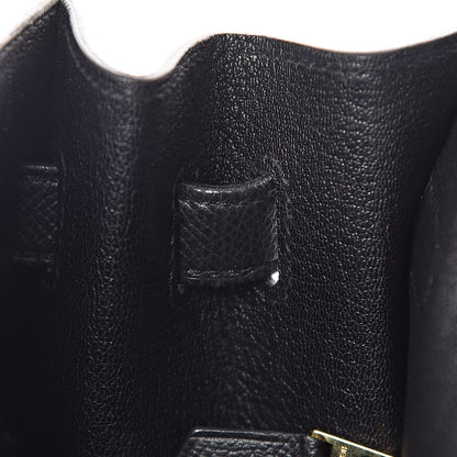 Hermes Epsom Kelly Sellier 35 Black 20 of 35