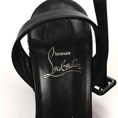 Christian Louboutin Nappa Summer Mariza 85 Sandals 39 Black 8 of 10