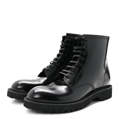 Saint Laurent Ketta Liverpool Mens Combat Boots 43 Black 4 of 10
