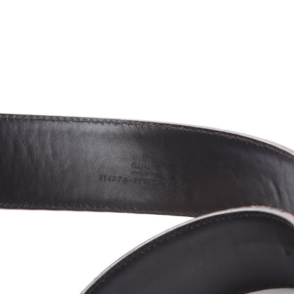Gucci Monogram Interlocking G Belt 90 36 Off White 4 of 7