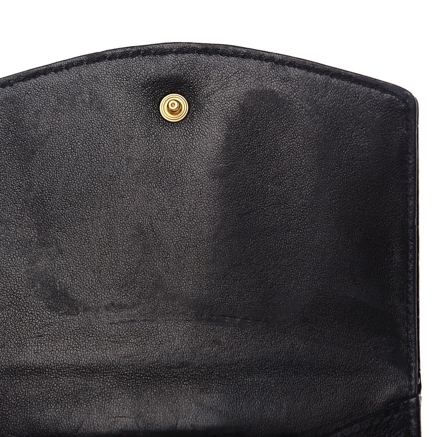Chanel Patent Timeless CC Compact French Wallet Black 6 of 7