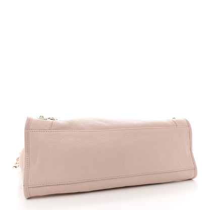 Balenciaga Chevre Silver Metallic Edge Hardware City Rose Aubepine Bois de Rose 5 of 14