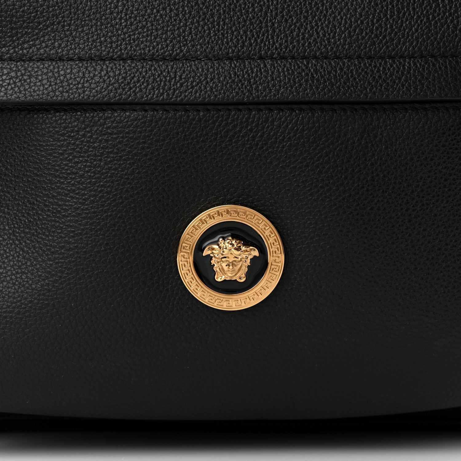 Versace Calfskin Medusa Backpack Black 7 of 9