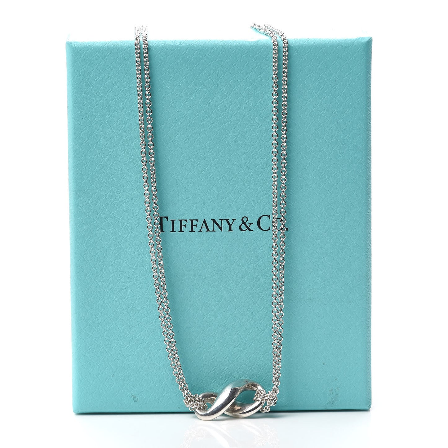 Sterling Silver Figure 8 Pendant Necklace