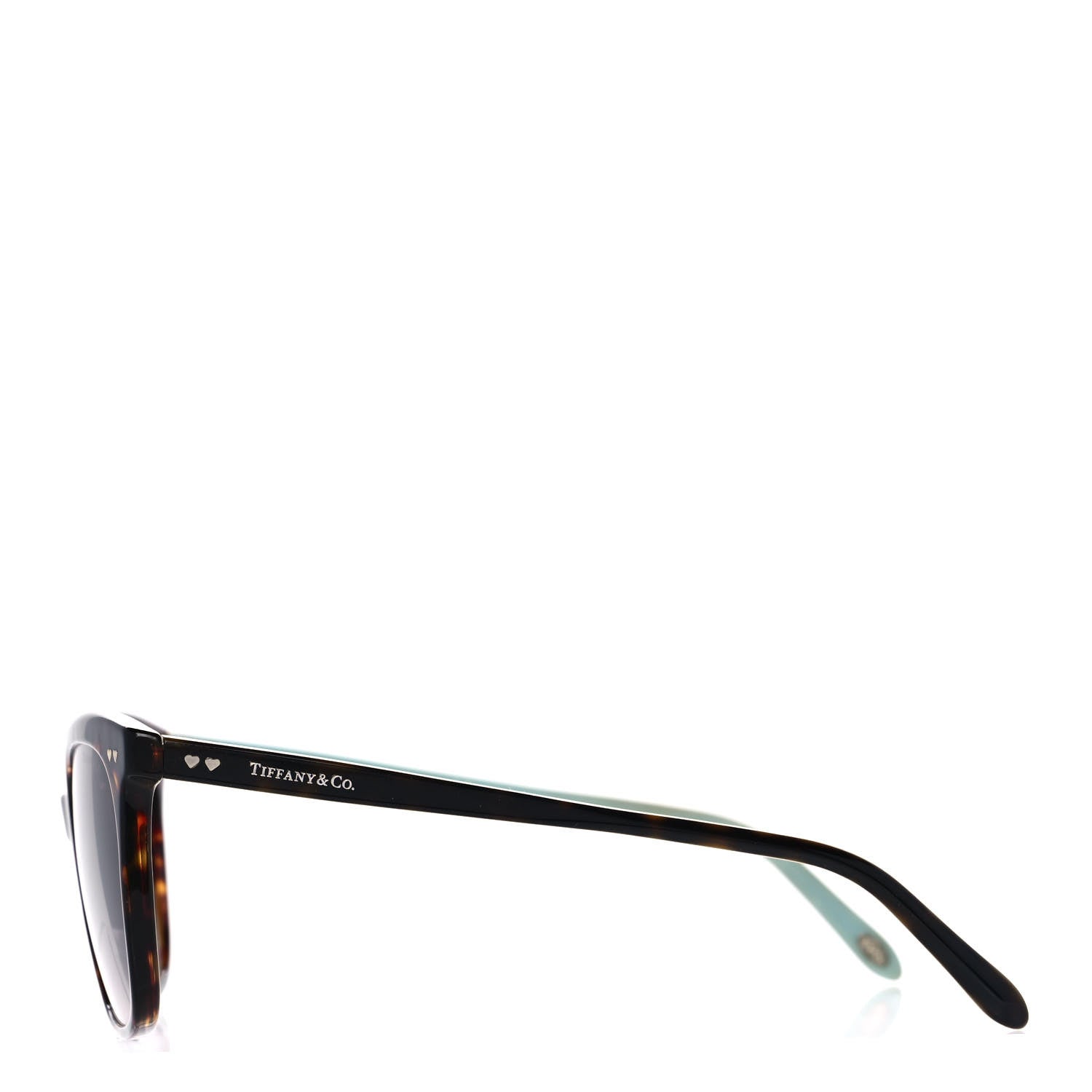 Tiffany Heart TF4140 Sunglasses Dark Havana 3 of 8