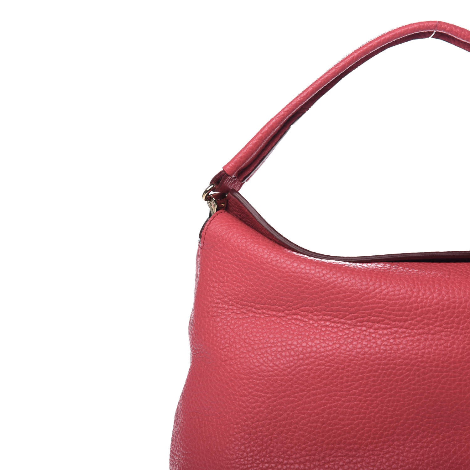 Burberry Grainy Calfskin Medium Cale Hobo Pink Azalea 11 of 11