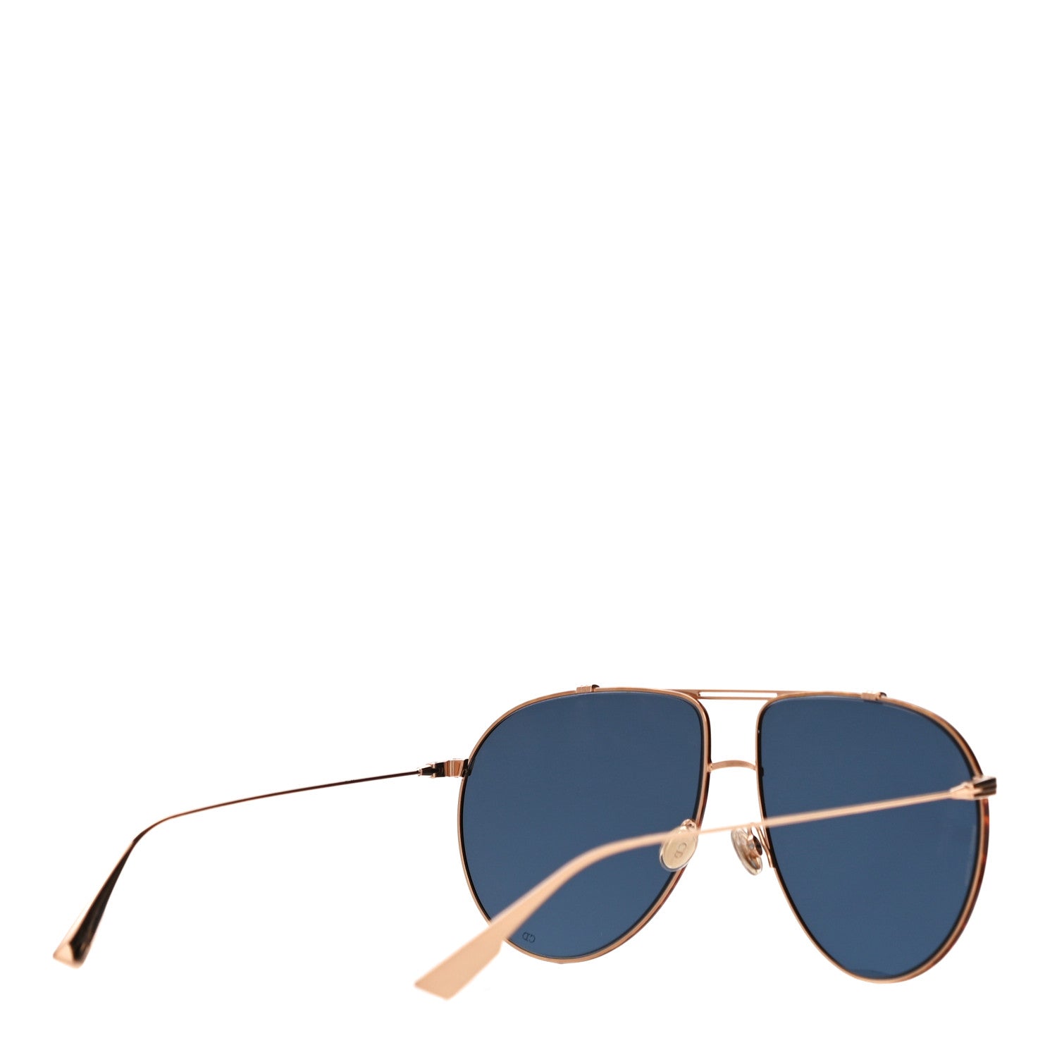 Christian Dior Monsieur 1 Sunglasses Light Gold Blue 3 of 7