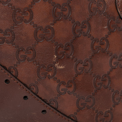 Gucci Guccissima Punch Shoulder Bag Brown 10 of 11