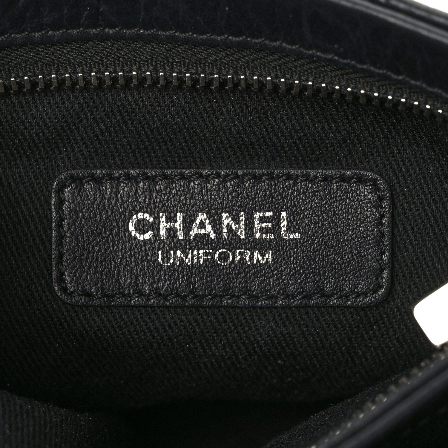 Chanel Aged Calfskin Quilted Crossbody Bag Black 6 of 8