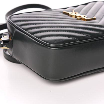 Saint Laurent Calfskin Matelasse Monogram Lou Camera Bag Green 8 of 10