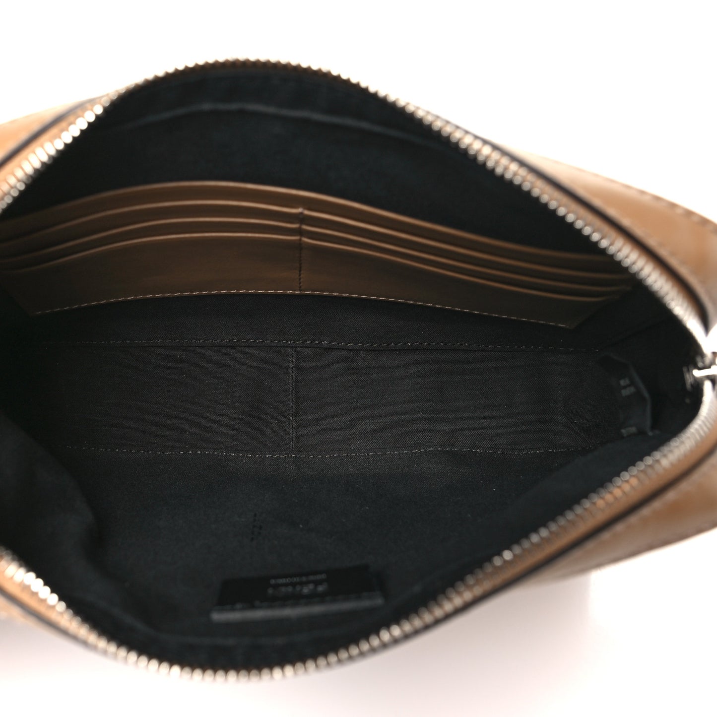 Glazed Fabric Vitello Cover FF 1974 Diagonal Bi-Color Medium Camera Case Tobacco Moro Sand Black
