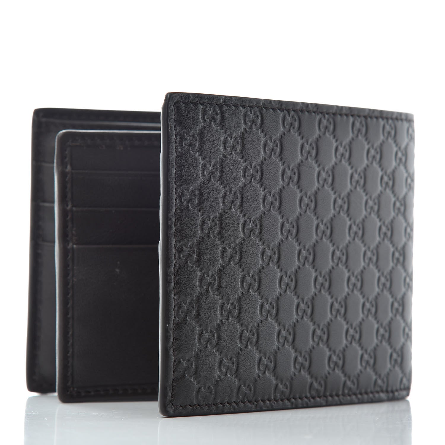 Gucci Microguccissima Passcase Wallet Testa di Moro 3 of 7