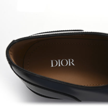 Christian Dior Calfskin Mens Derby Shoes 42 Black 8 of 9