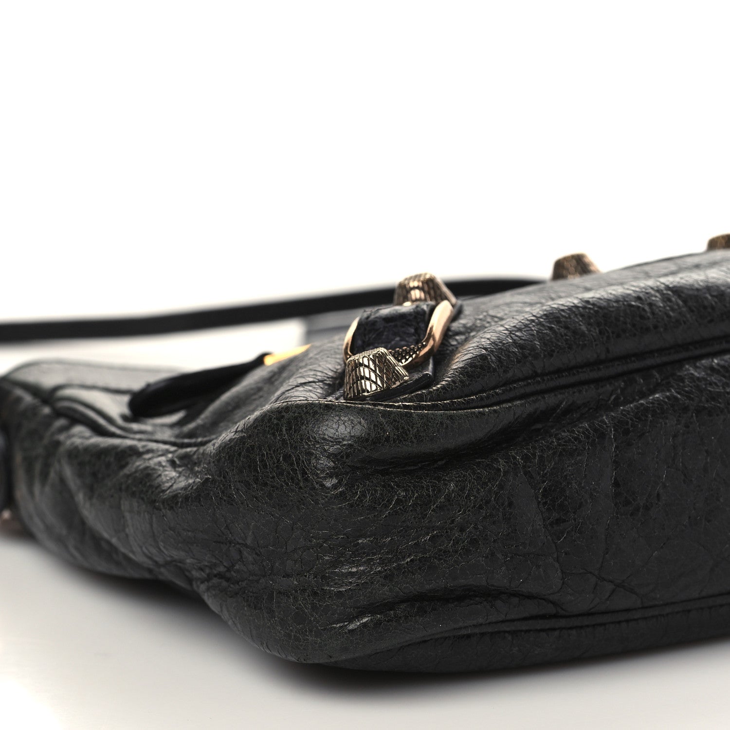 Balenciaga Agneau Giant 12 Rose Gold Hardware Hip Black 8 of 9