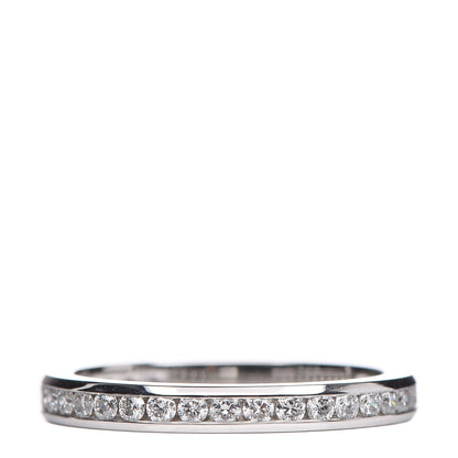 Tiffany Platinum Diamond .40ctw Eternity Band Ring 48 4.5 1 of 5