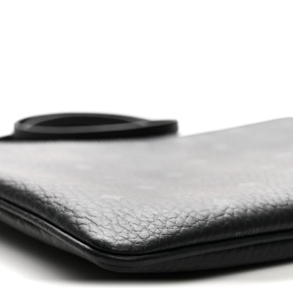 MCM Visetos Medium Crossbody Pouch Black 9 of 10