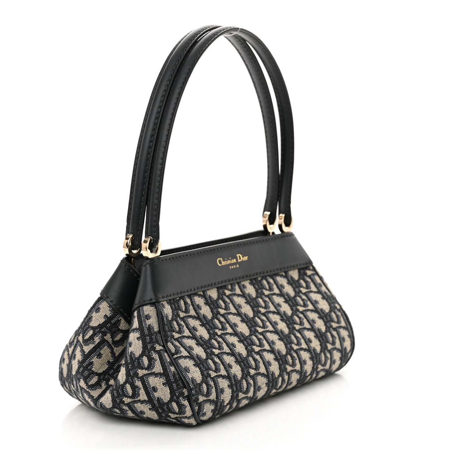 Oblique Key Bag Blue