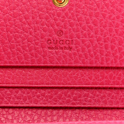 Gucci Dollar Calfskin GG Marmont Card Case Box Pink 6 of 9