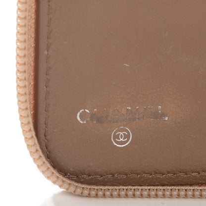 Chanel Caviar Timeless CC Large Zip Around Wallet Beige 13 of 15