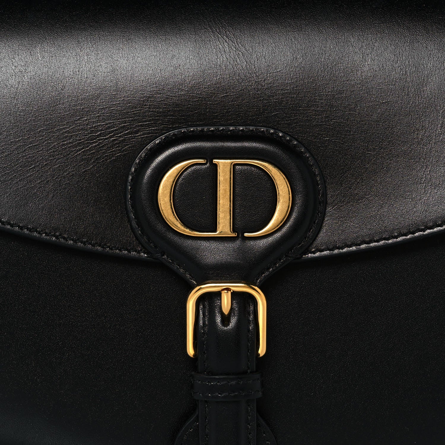 Christian Dior Box Calfskin Medium Bobby Flap Black 17 of 18