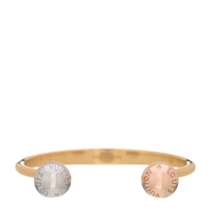 Louis Vuitton Metal Studdy Bracelet M Gold Rose Gold Silver 3 of 10
