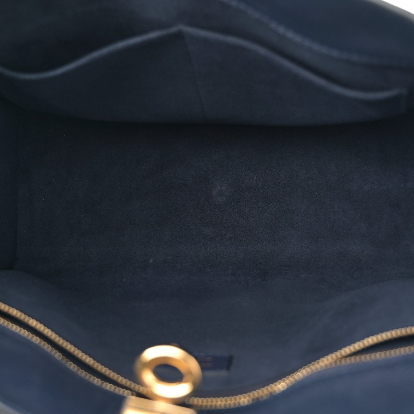 Calfskin Mahina Braided On My Side MM Navy Blue