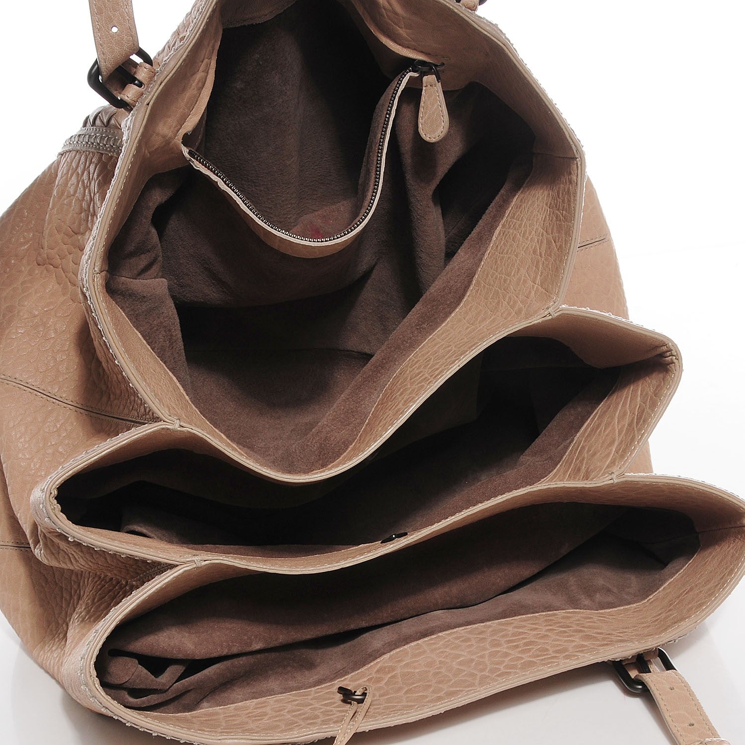 Bottega Veneta Nappa Intrecciato Punto Mocassino Roma Tote Cloth 5 of 8