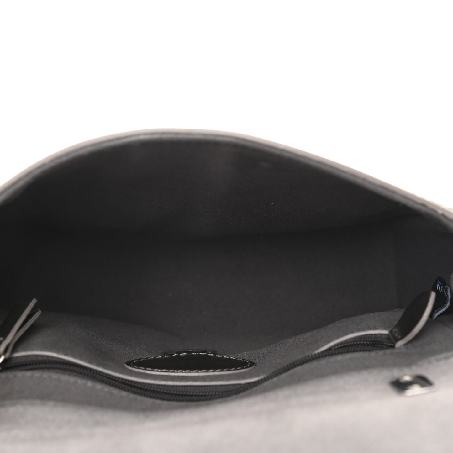 Metallic Patent Small Lily Pewter
