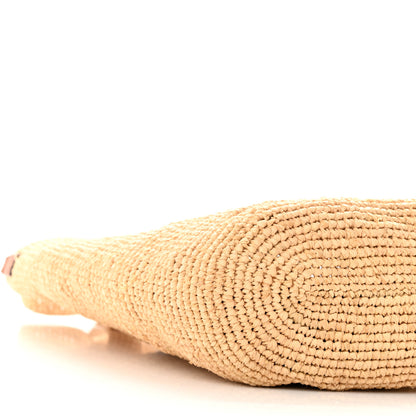 Loewe Raffia Mini Slit Tote Bag Natural Tan 7 of 8