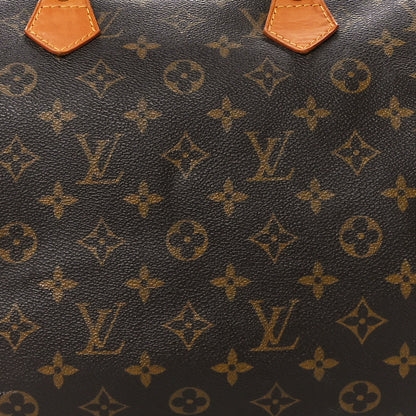 Louis Vuitton Monogram Speedy Bandouliere 35 10 of 14