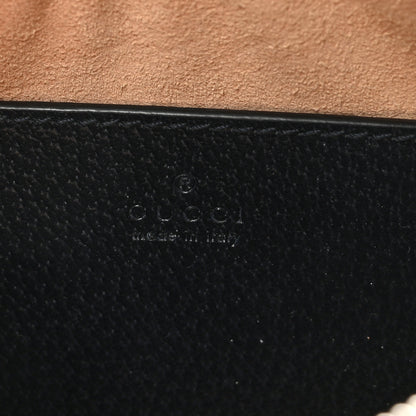 Gucci GG Supreme Monogram Textured Dollar Calfskin Web Mini Ophidia Shoulder Bag Beige Blue 6 of 10