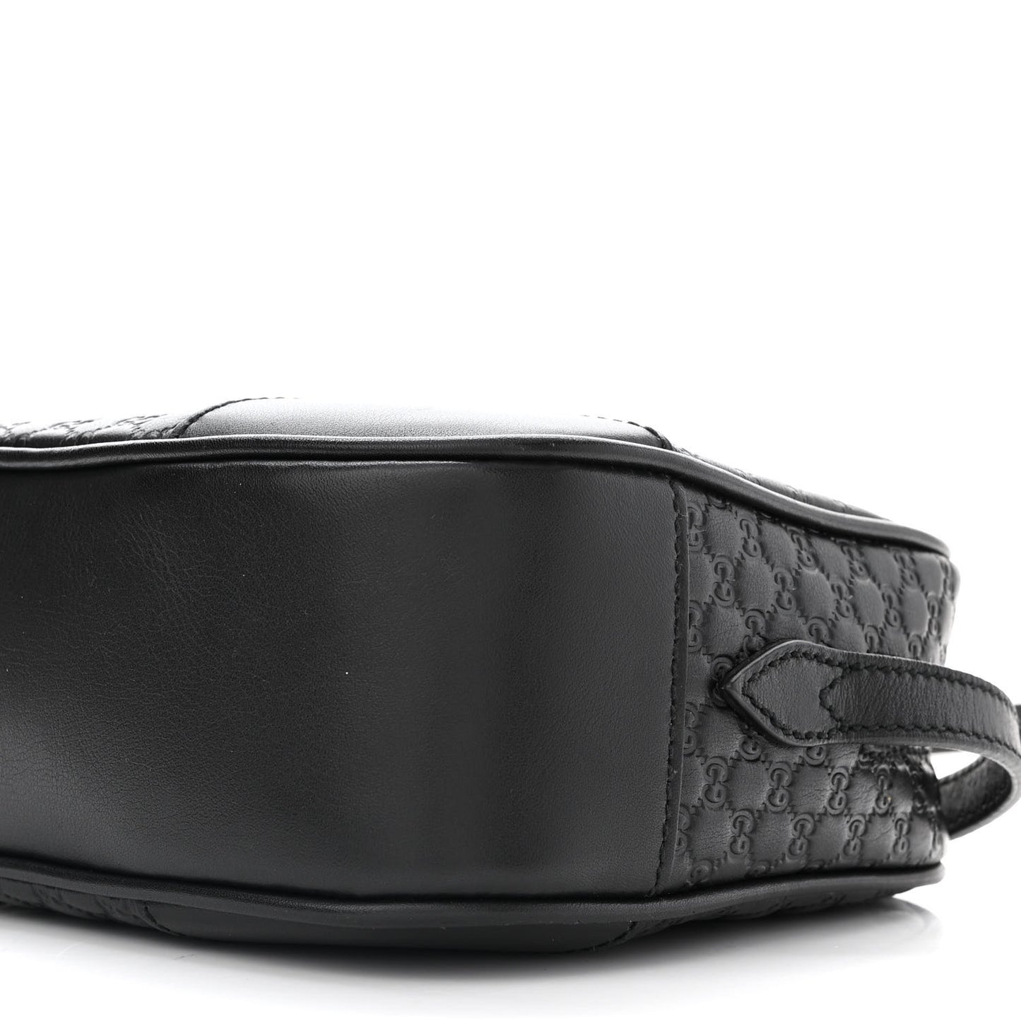 Microguccissima Mini Bree Messenger Bag Black